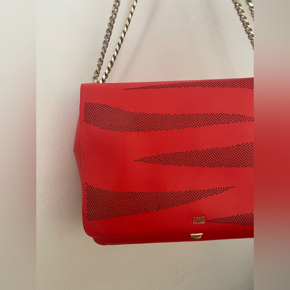 Cavalli class red bag